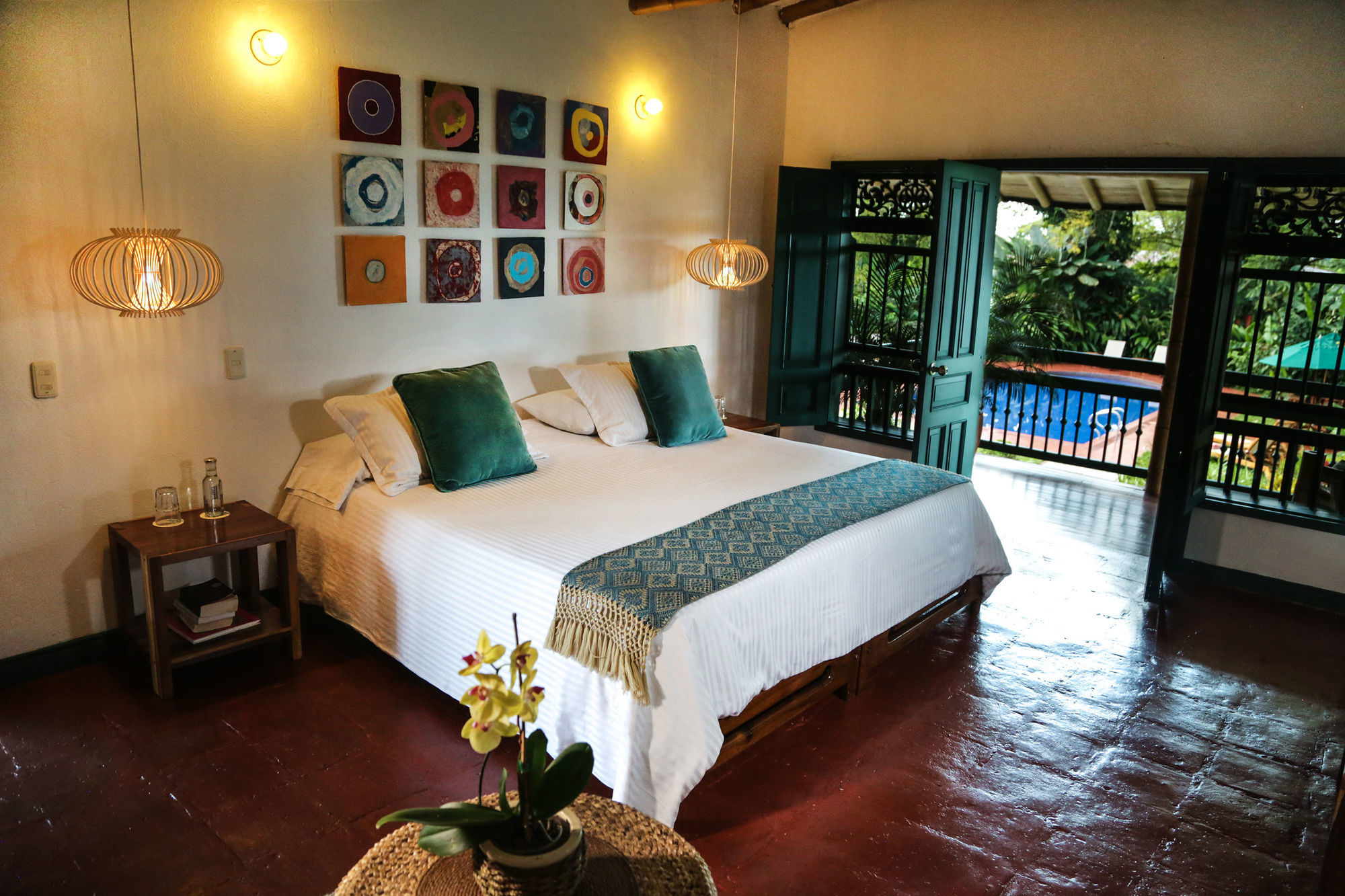 Hacienda Bambusa El Caimo Phòng bức ảnh