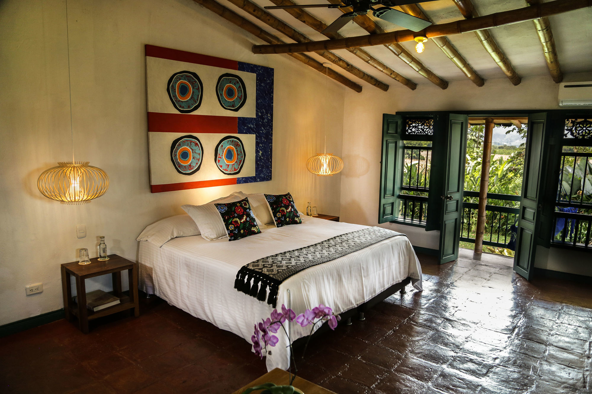 Hacienda Bambusa El Caimo Phòng bức ảnh
