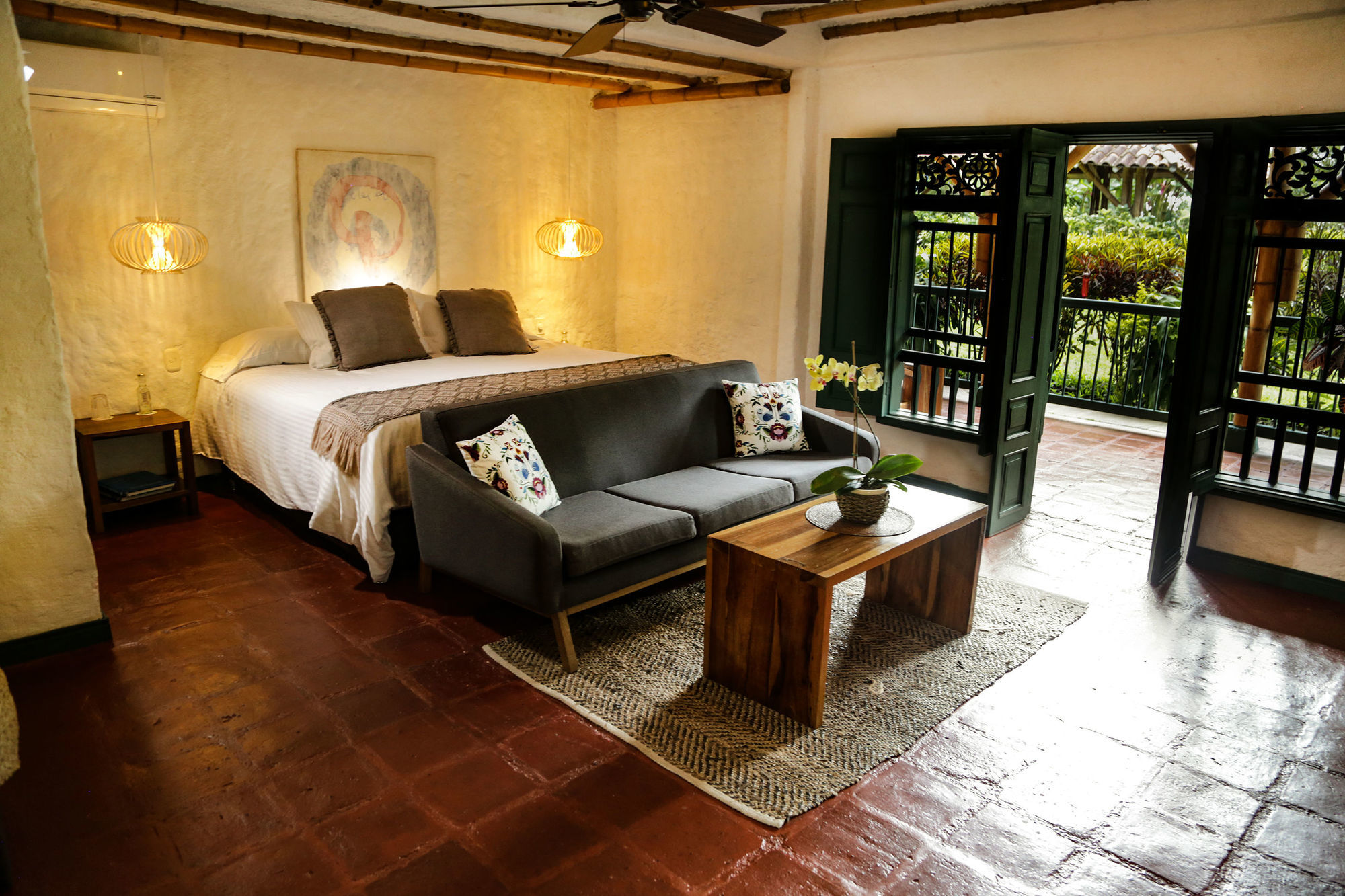 Hacienda Bambusa El Caimo Phòng bức ảnh